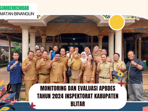 MONITORING DAN EVALUASI INSPEKTORAT KABUPATEN BLITAR
