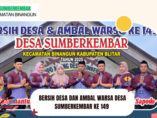AMBAL WARSA DESA SUMBERKEMBAR KE 149