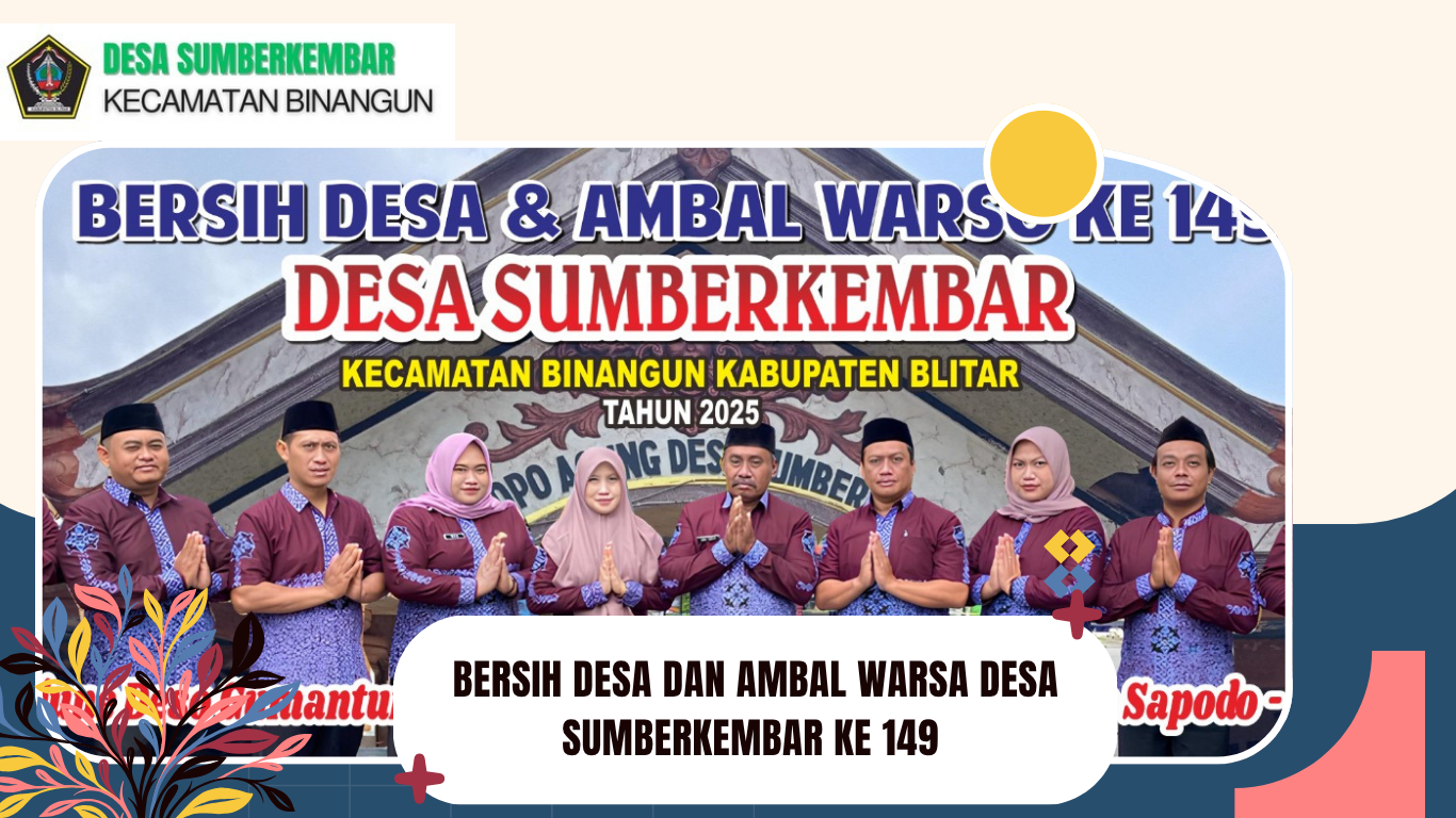 AMBAL WARSA DESA SUMBERKEMBAR KE 149 AMBAL WARSA DESA SUMBERKEMBAR KE 149